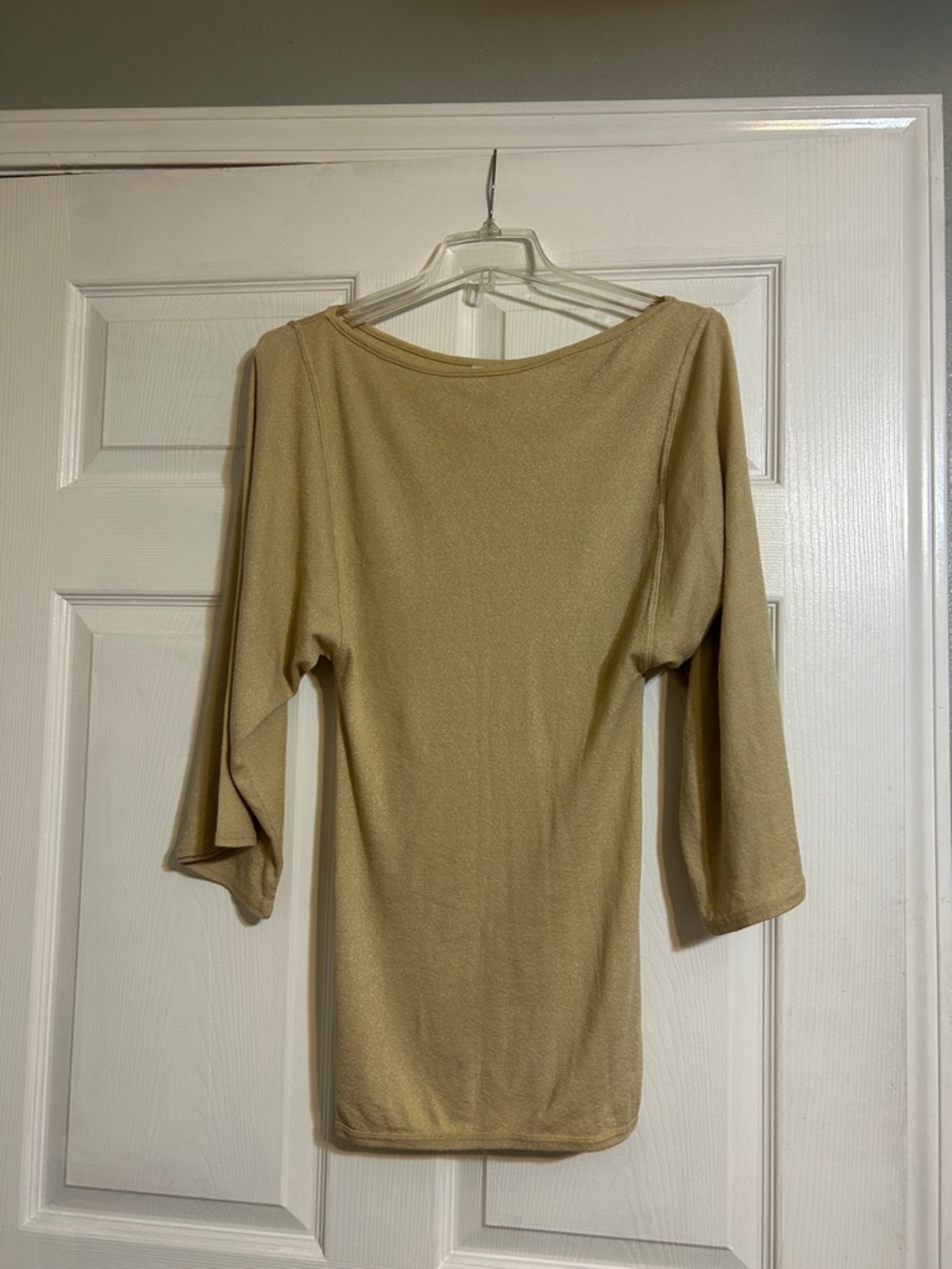 Michael Stars original tee cream metallic